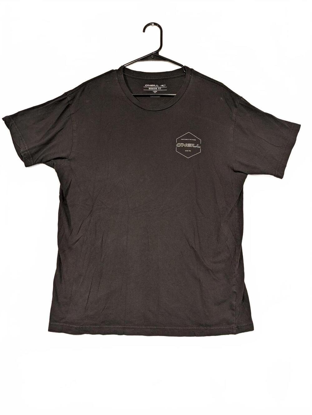 O'Neill Modern Fit Graphic T-Shirt - Black - Mens Size Large